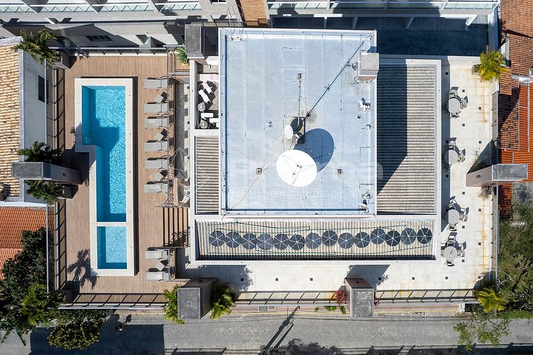 Departamento de alta gama en edificio con Rooftop com piscin