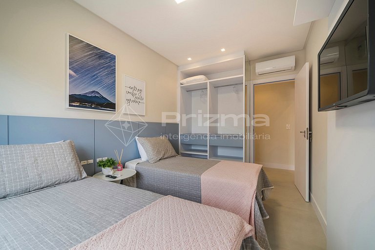 302 03 Waldgarten Bombinhas - 50 m do Mar e Frente Avenida -
