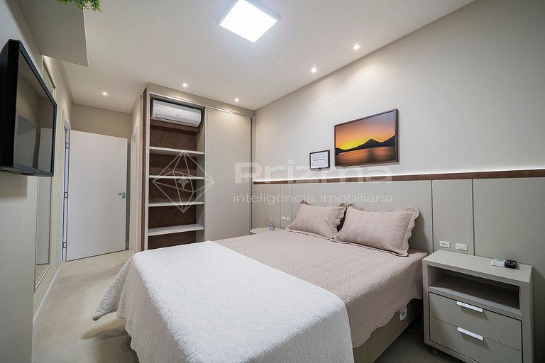 302 03 Waldgarten Bombinhas - 50 m do Mar e Frente Avenida -