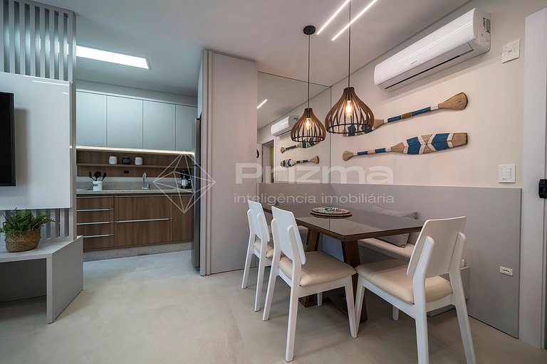 302 03 Waldgarten Bombinhas - 50 m do Mar e Frente Avenida -