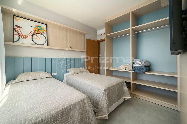 Charmoso duplex com piscina privativa na praia de Mariscal.