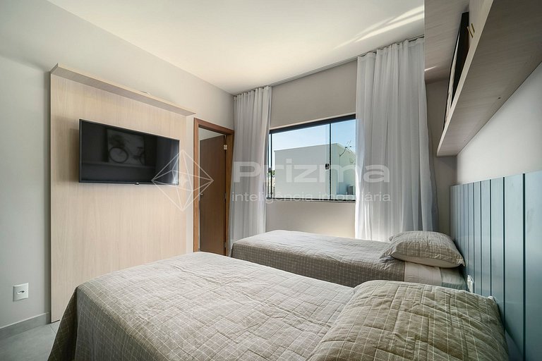 Charmoso duplex com piscina privativa na praia de Mariscal.