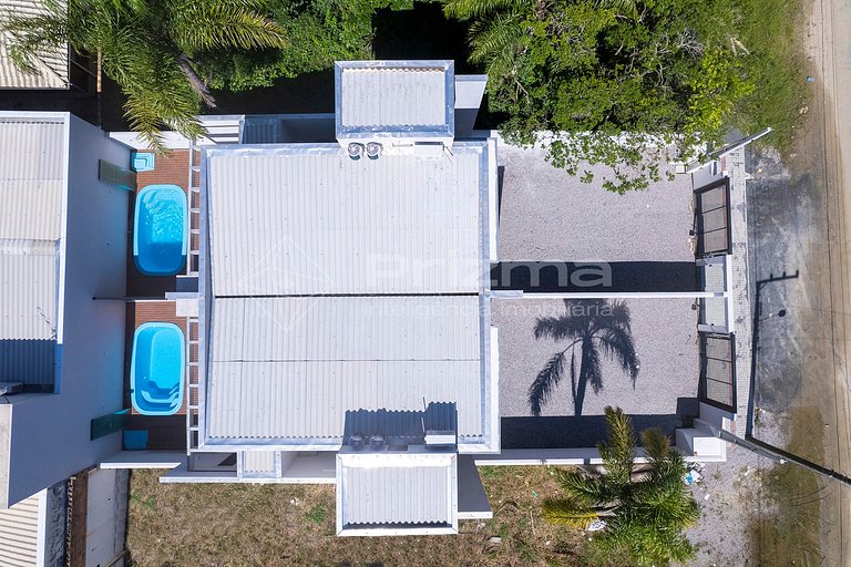 Charmoso duplex com piscina privativa na praia de Mariscal.