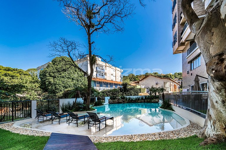 504 02 - WaldGarten - Vista p/ Mar a Passos da Praia - Condo