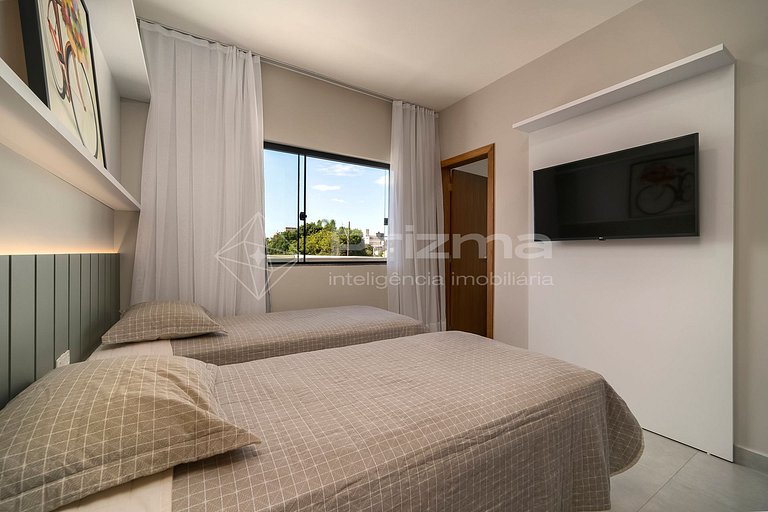 Charmoso dúplex com piscina privativa na praia de Mariscal.