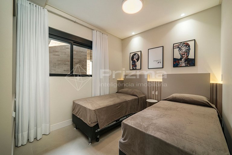 504 02 - WaldGarten - Vista p/ Mar a Passos da Praia - Condo