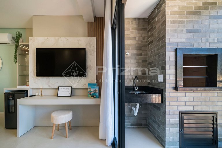 504 02 - WaldGarten - Vista p/ Mar a Passos da Praia - Condo