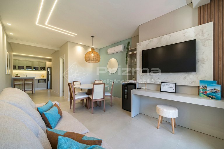 504 02 - WaldGarten - Vista p/ Mar a Passos da Praia - Condo