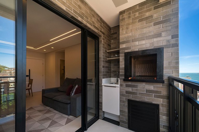 502 03 - WaldGarten- 50 m do Mar Frente a Avenida - Condomín