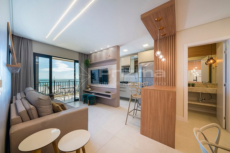 402 02 Waldgarten Bombinhas - 50 m do Mar e Frente Avenida -