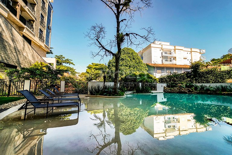 402 02 Waldgarten Bombinhas - 50 m do Mar e Frente Avenida -