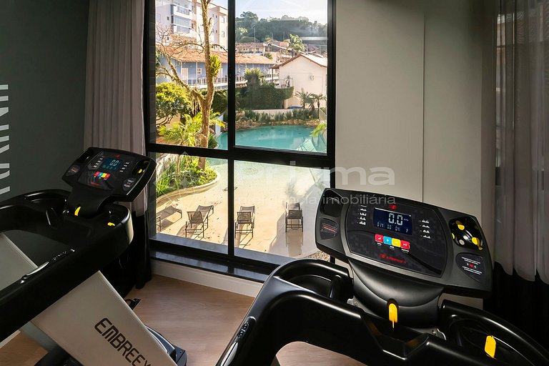 402 02 Waldgarten Bombinhas - 50 m do Mar e Frente Avenida -