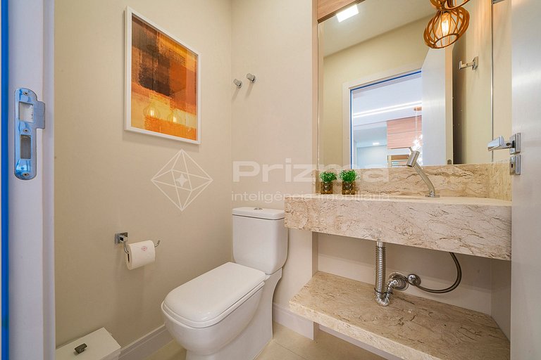 402 02 Waldgarten Bombinhas - 50 m do Mar e Frente Avenida -