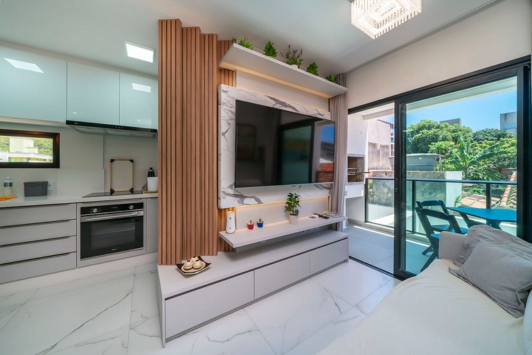 Monserrate 103 - Apto na praia de Bombas - Finamente mobilia