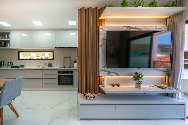 Monserrate 103 - Apto na praia de Bombas - Finamente mobilia