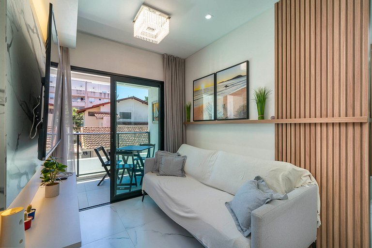 Monserrate 103 - Apto na praia de Bombas - Finamente mobilia