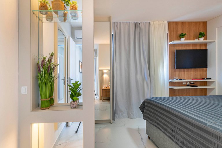 Monserrate 103 - Apto na praia de Bombas - Finamente mobilia