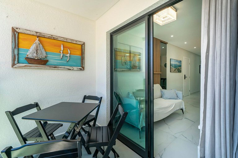 Monserrate 103 - Apto na praia de Bombas - Finamente mobilia