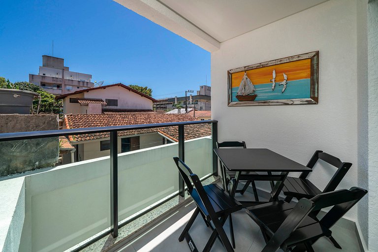 Monserrate 103 - Apto na praia de Bombas - Finamente mobilia