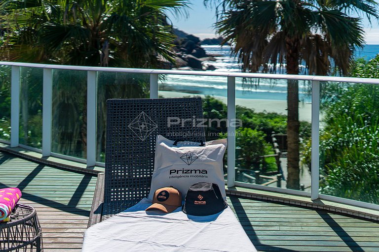 Luxo e conforto • Apto frente mar com piscina