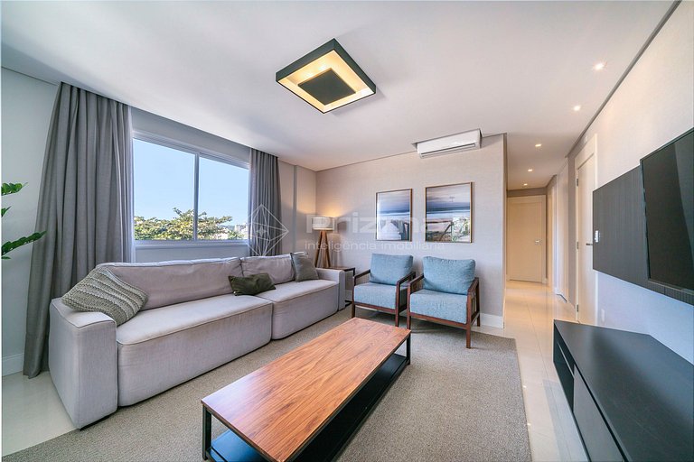 Luxo e conforto • Apto frente mar com piscina
