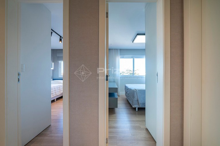 Luxo e conforto • Apto frente mar com piscina