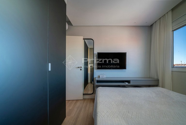 Luxo e conforto • Apto frente mar com piscina