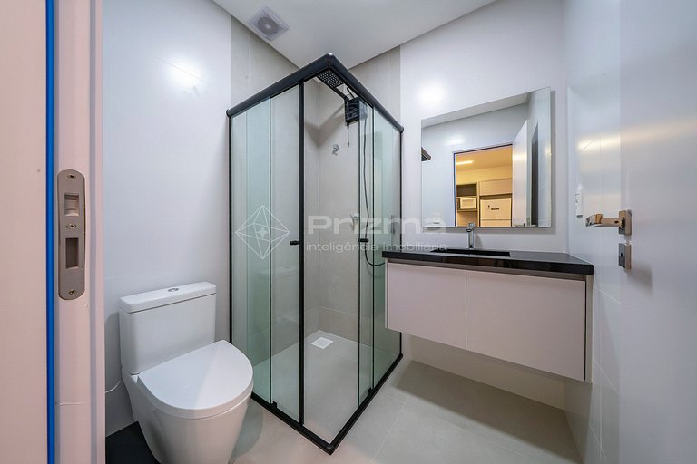 512 - Flat Moderno e Bem Localizado a Poucos Metros da Praia