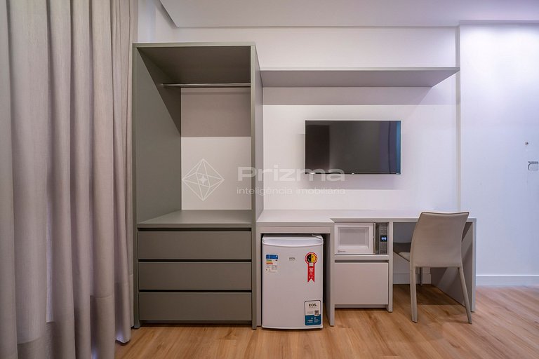 409 - Suíte com café da manhã a 120m da praia