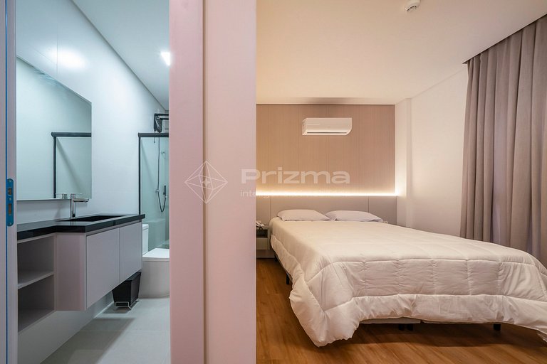 407 - Ótima Suíte em Localização Incrível – Praia de Bombinh