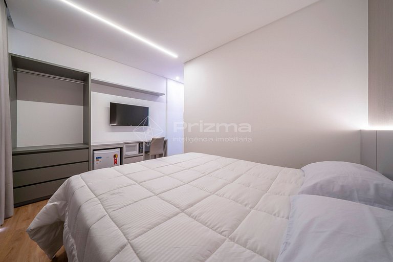 407 - Ótima Suíte em Localização Incrível – Praia de Bombinh