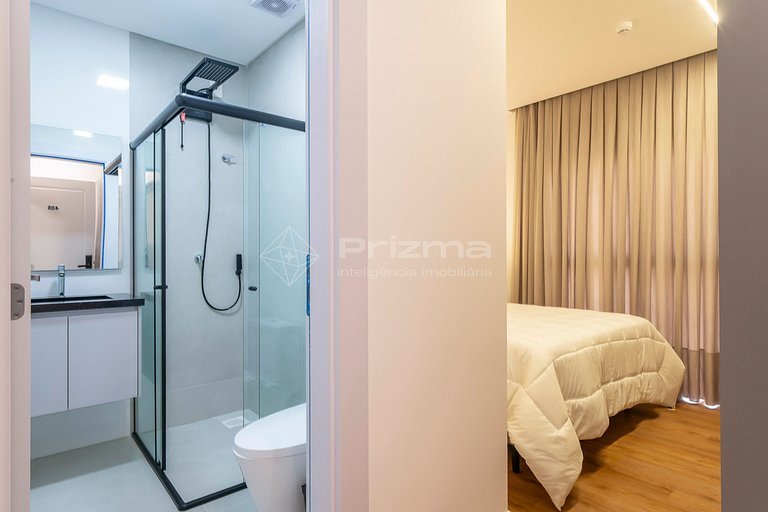 305 - Suíte Linda em Localização Incrível – Praia de Bombinh