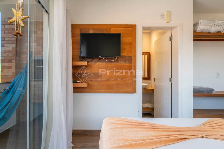 Linda Suíte em Residencial - Entre Bombinhas e 4 Ilhas