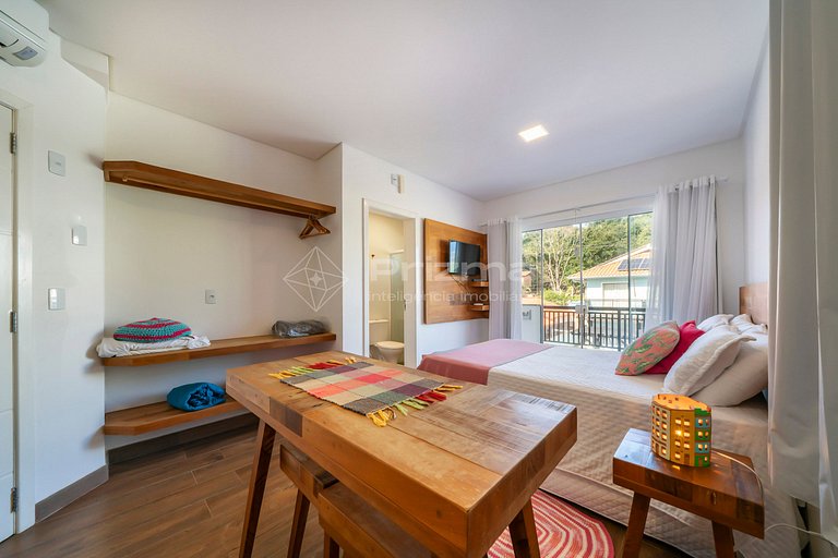 Confortável Suíte em Residencial - Entre Bombinhas e 4 Ilhas