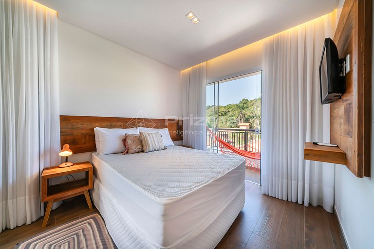 Linda Suíte em Residencial - Entre Bombinhas e 4 Ilhas