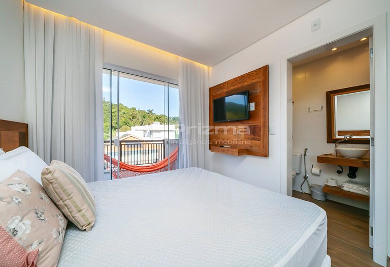 Linda Suíte em Residencial - Entre Bombinhas e 4 Ilhas