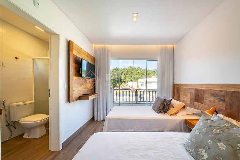 Aconchegante Suíte em Residencial - Entre Bombinhas e 4 Ilha