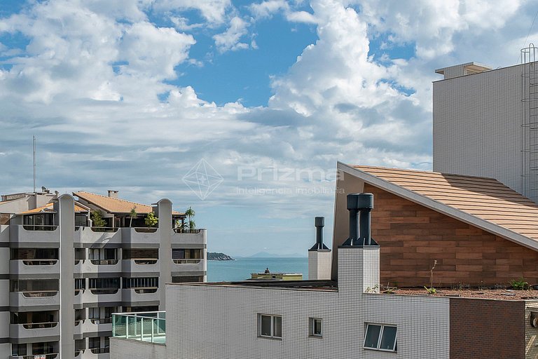 313 - Flat Moderno e Bem Localizado a 120 metros da praia de