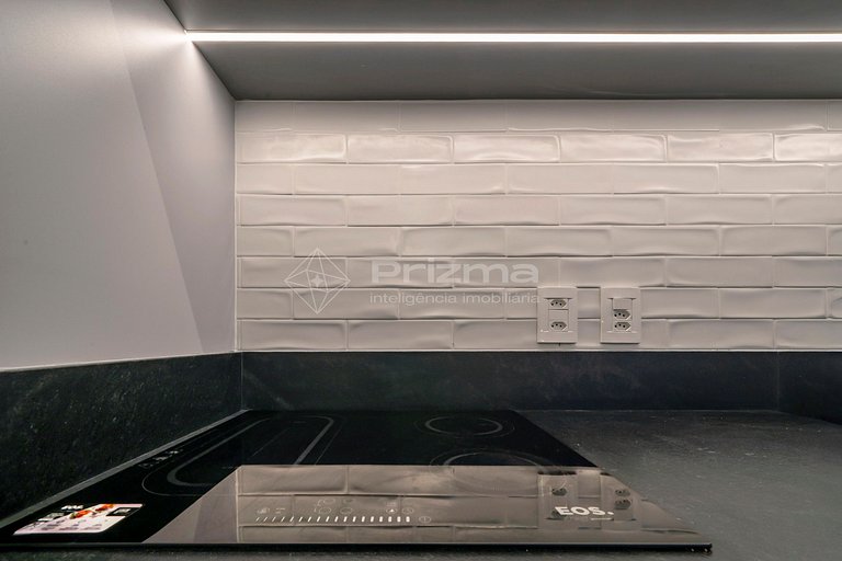 313 - Flat Moderno e Bem Localizado a 120 metros da praia de