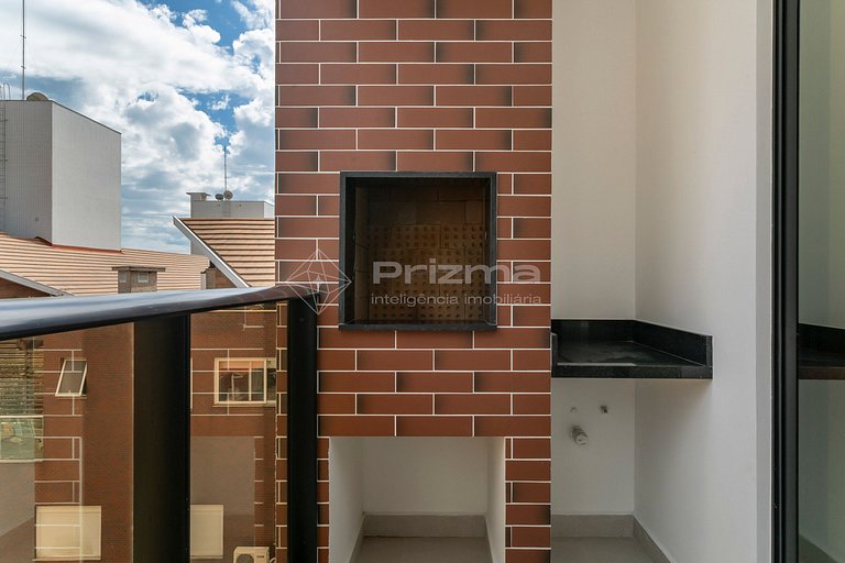 314 - Flat Moderno e Bem Localizado a 120 metros da praia de