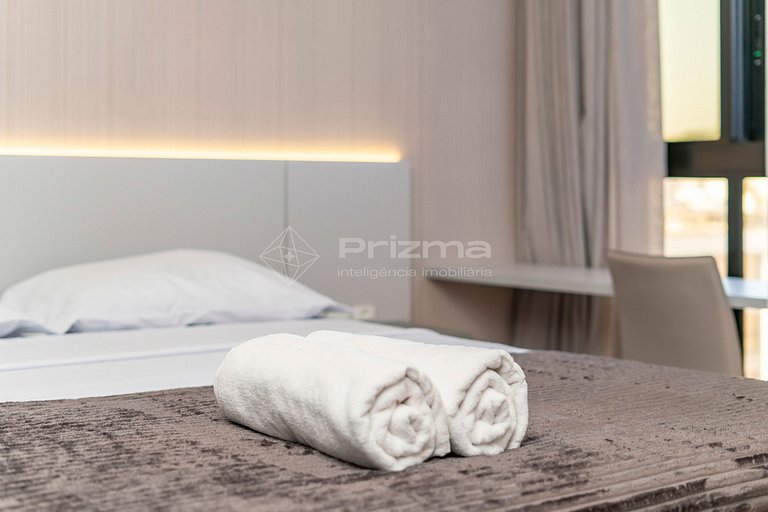 406 - Ótima Suíte em Excelente Localização - Praia de Bombin