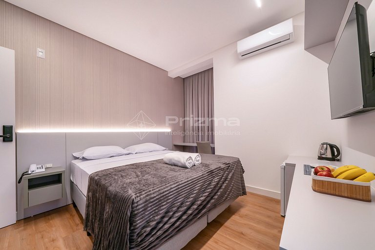 406 - Ótima Suíte em Excelente Localização - Praia de Bombin