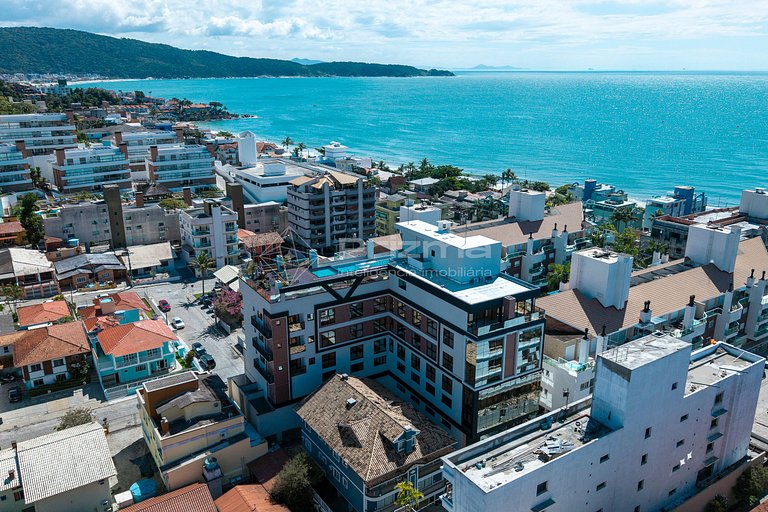 314 - Flat Moderno e Bem Localizado a 120 metros da praia de