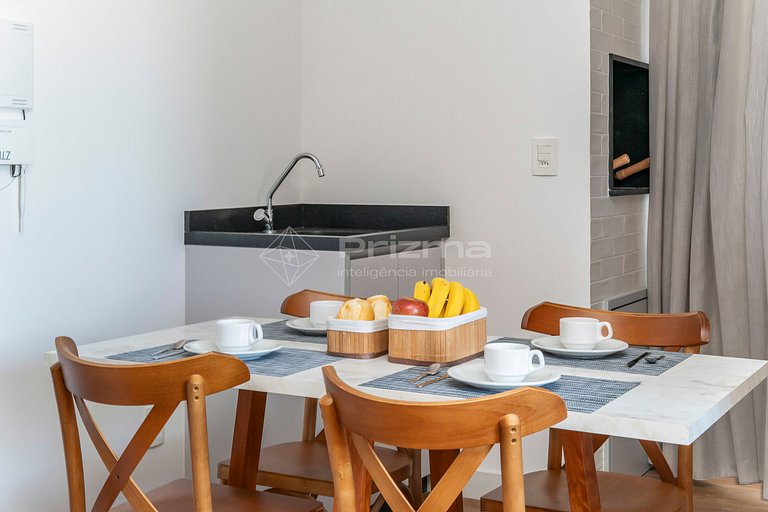 515 - Flat Moderno e Bem Localizado a Poucos Metros da Praia