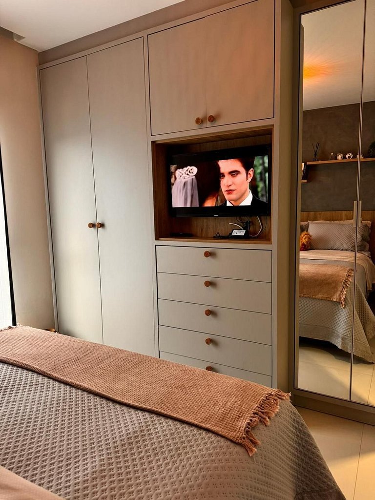 Apto Moderno com 2 Suítes e Cozinha Gourmet