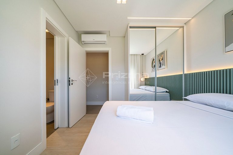 Apartamento Confortável com Duas Suítes na Praia do Mariscal