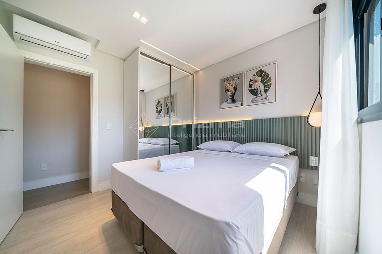 Apartamento Confortável com Duas Suítes na Praia do Mariscal