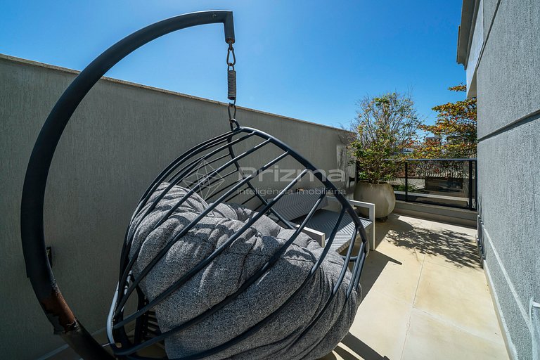 Apartamento Confortável com Duas Suítes na Praia do Mariscal