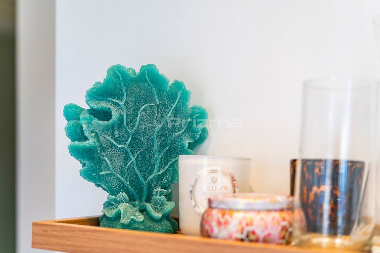 Apartamento Confortável com Duas Suítes na Praia do Mariscal