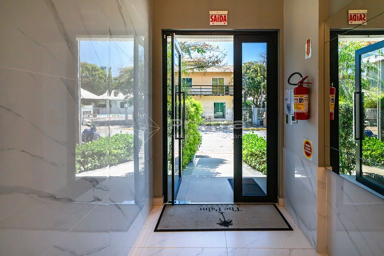 Apartamento Confortável com Duas Suítes na Praia do Mariscal